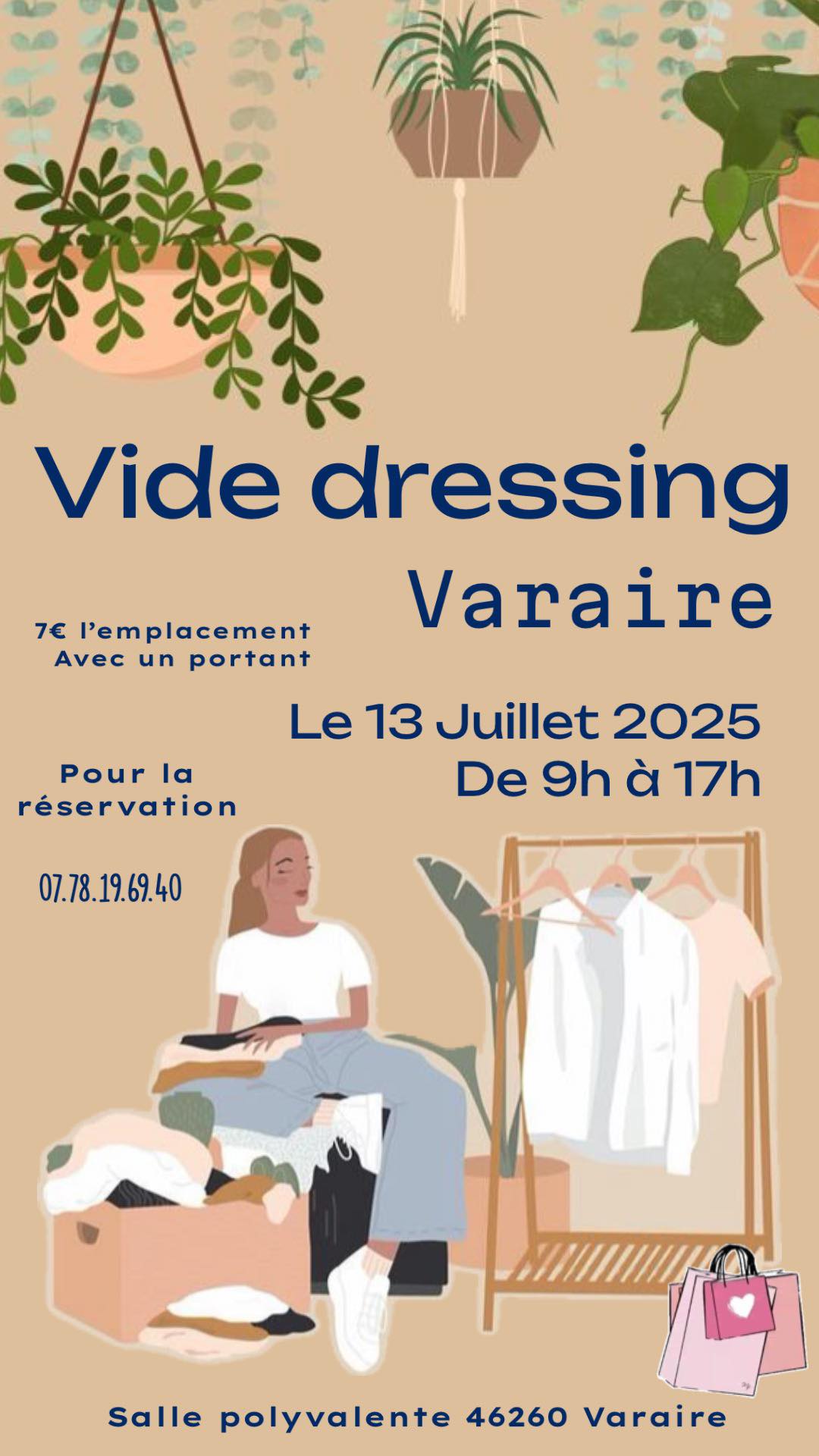 Vide-dressing à Varaire
