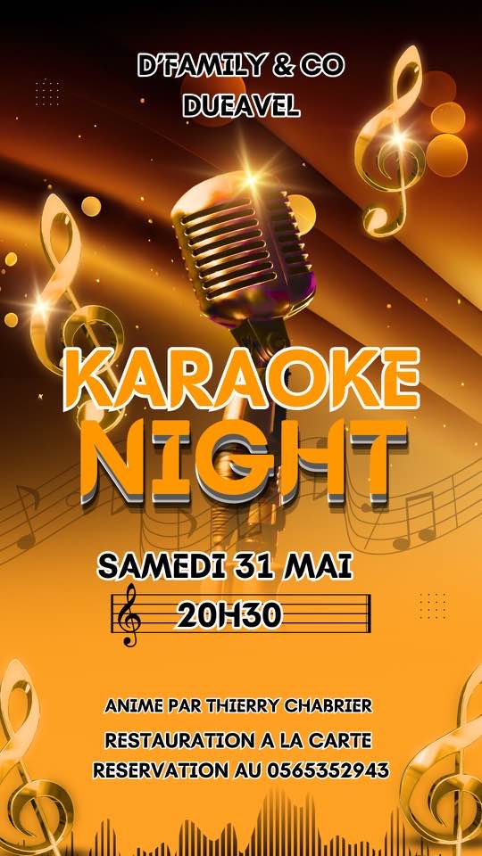 Karaoké au D'Family & Co