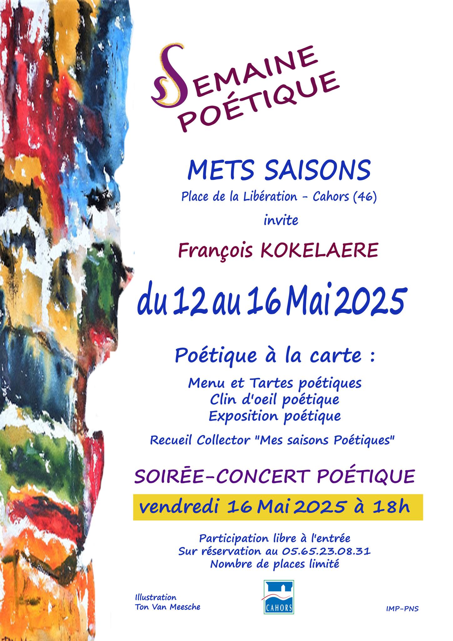 Semaine poétique à Mets Saisons