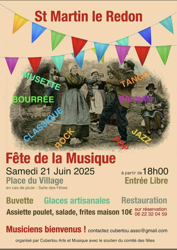 Fête de la Musique à Saint-Martin-le-Redon