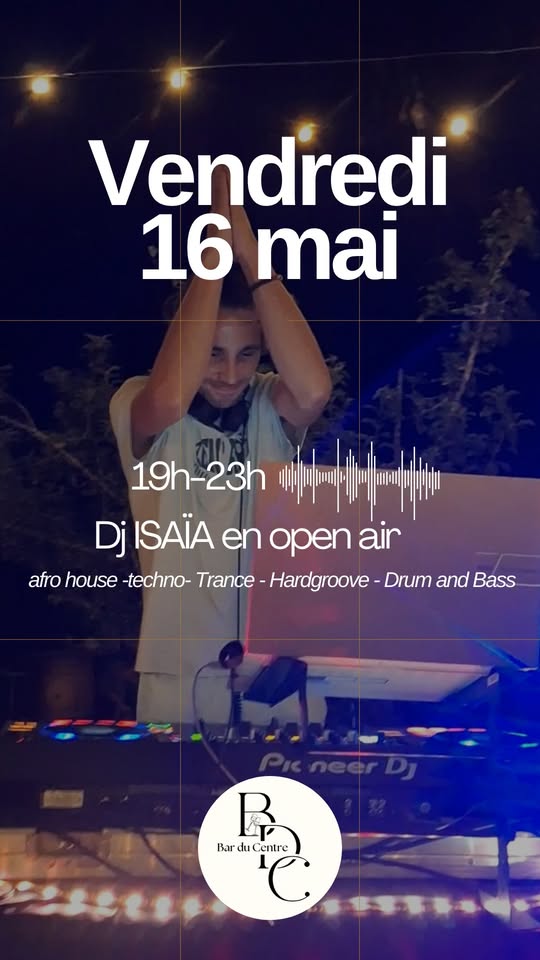 DJ set au Bar du Centre