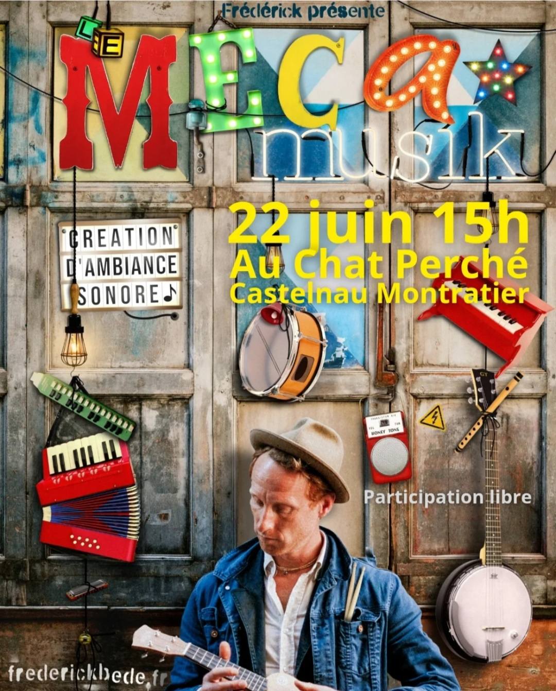 Concert de Méca Musik au Chat Perché