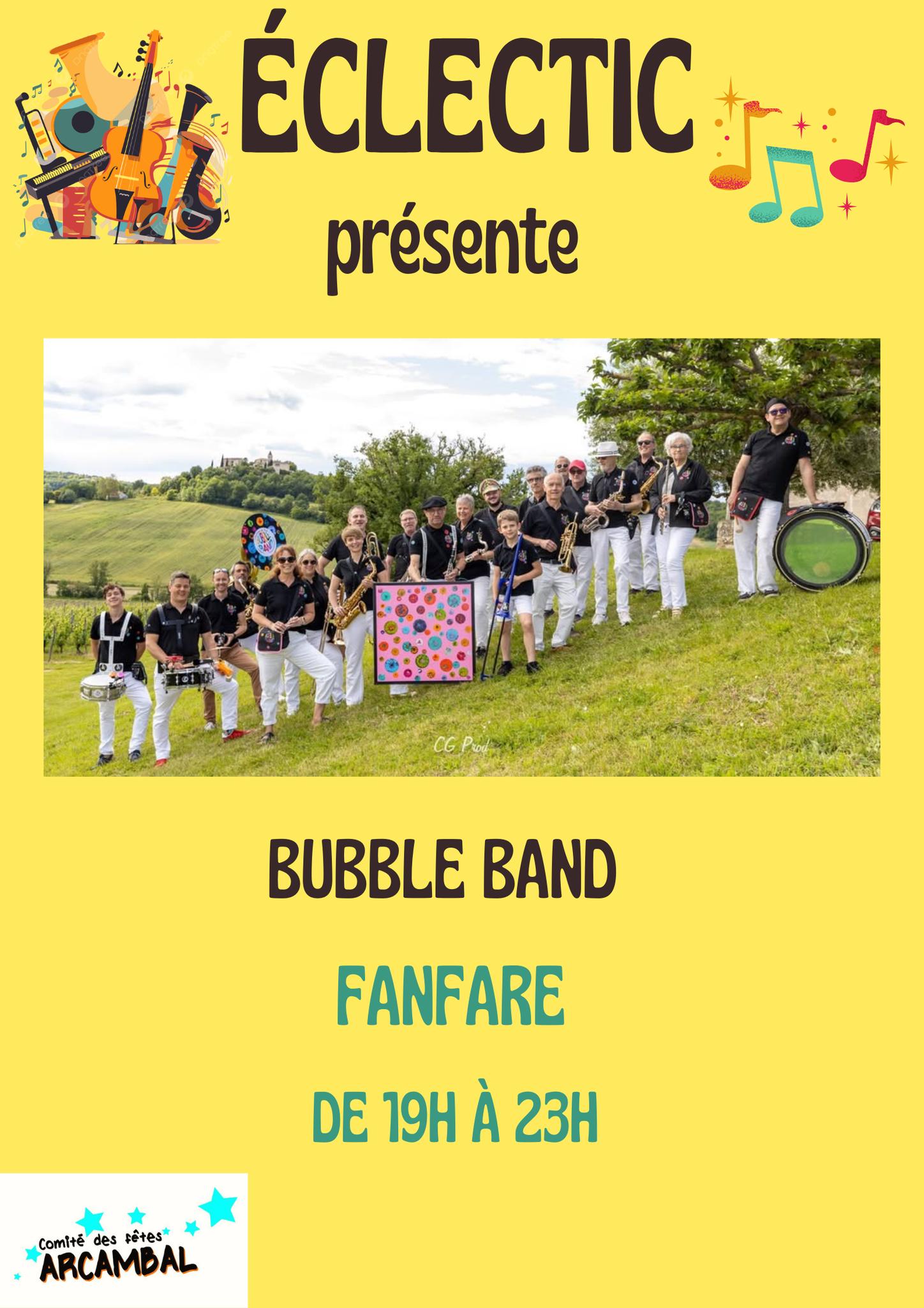 Festival des musiques : Les Éclectic, Arcambal - photo 3