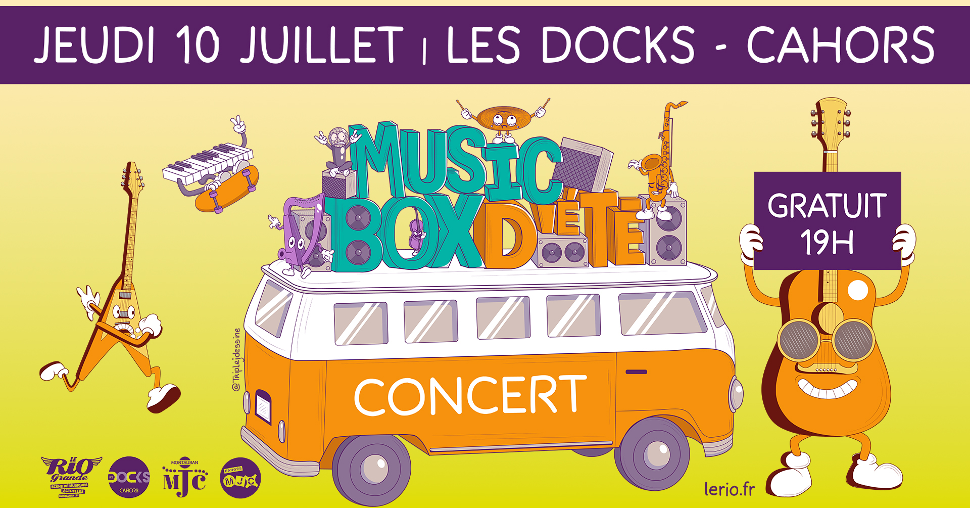 Concert Music Box aux Docks
