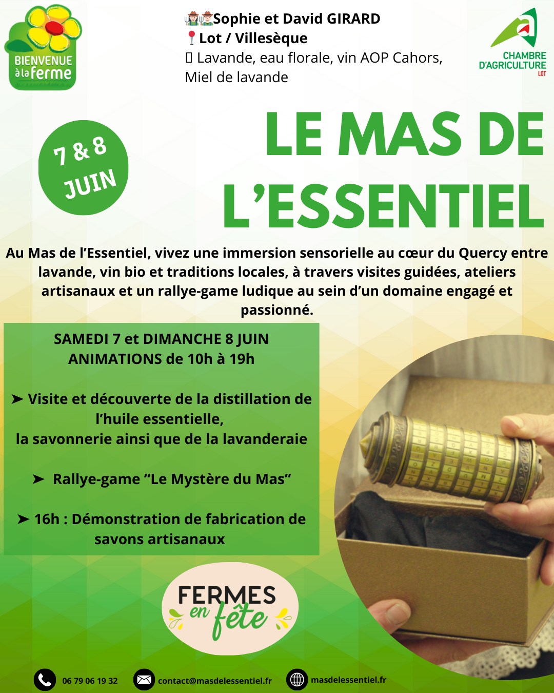 Fermes en Fête : Le Mas de l'Essentiel, Villesèque - photo 3