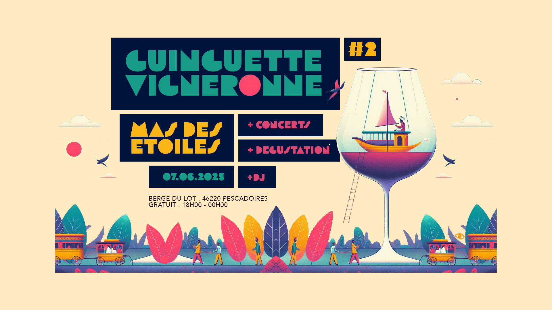 Guinguette vigneronne au Mas des Etoiles, Pescadoires - photo 2
