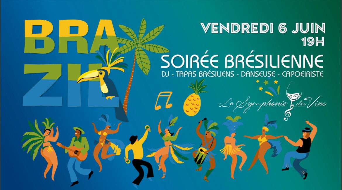Soirée brésilienne à la Symphonie des Vins