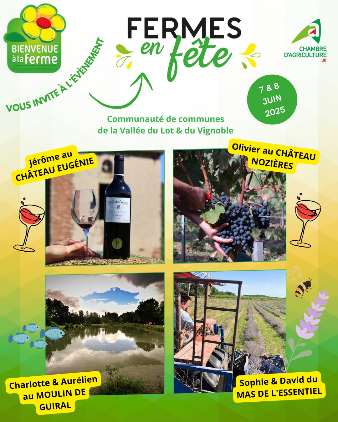 Pique-Nique chez le Vigneron Indépendant & Fermes en Fête : Château Nozières, Vire-sur-Lot - photo 3