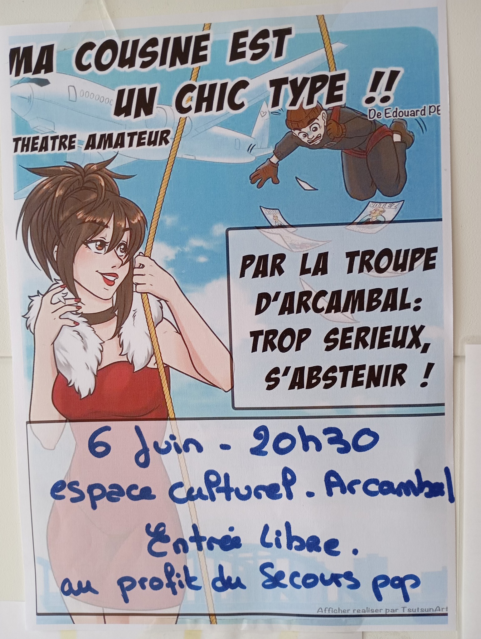 Théâtre à Arcambal: "Ma cousine est un chic type"