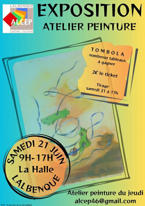 Exposition éphémère à Lalbenque