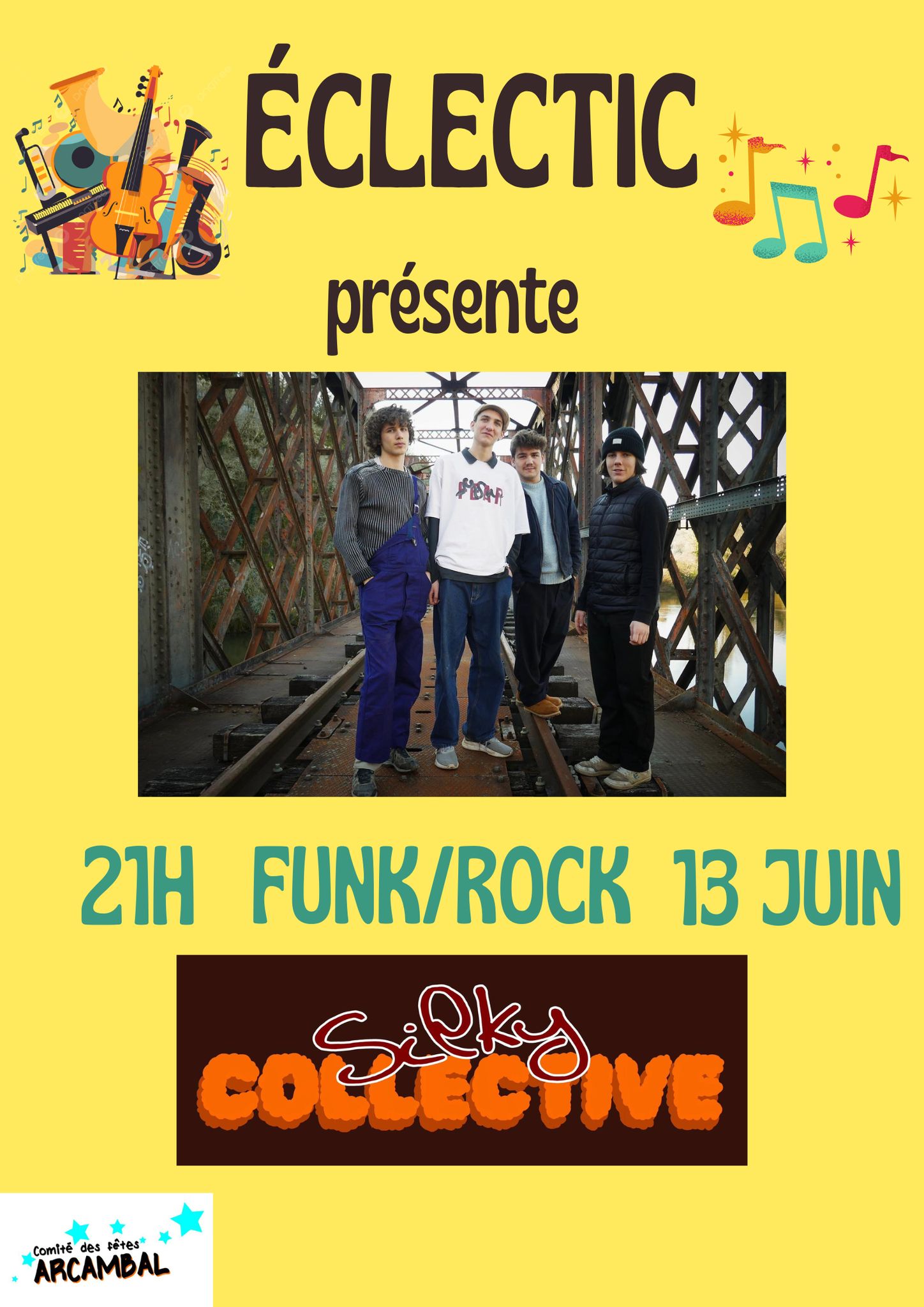 Festival des musiques : Les Éclectic, Arcambal - photo 7