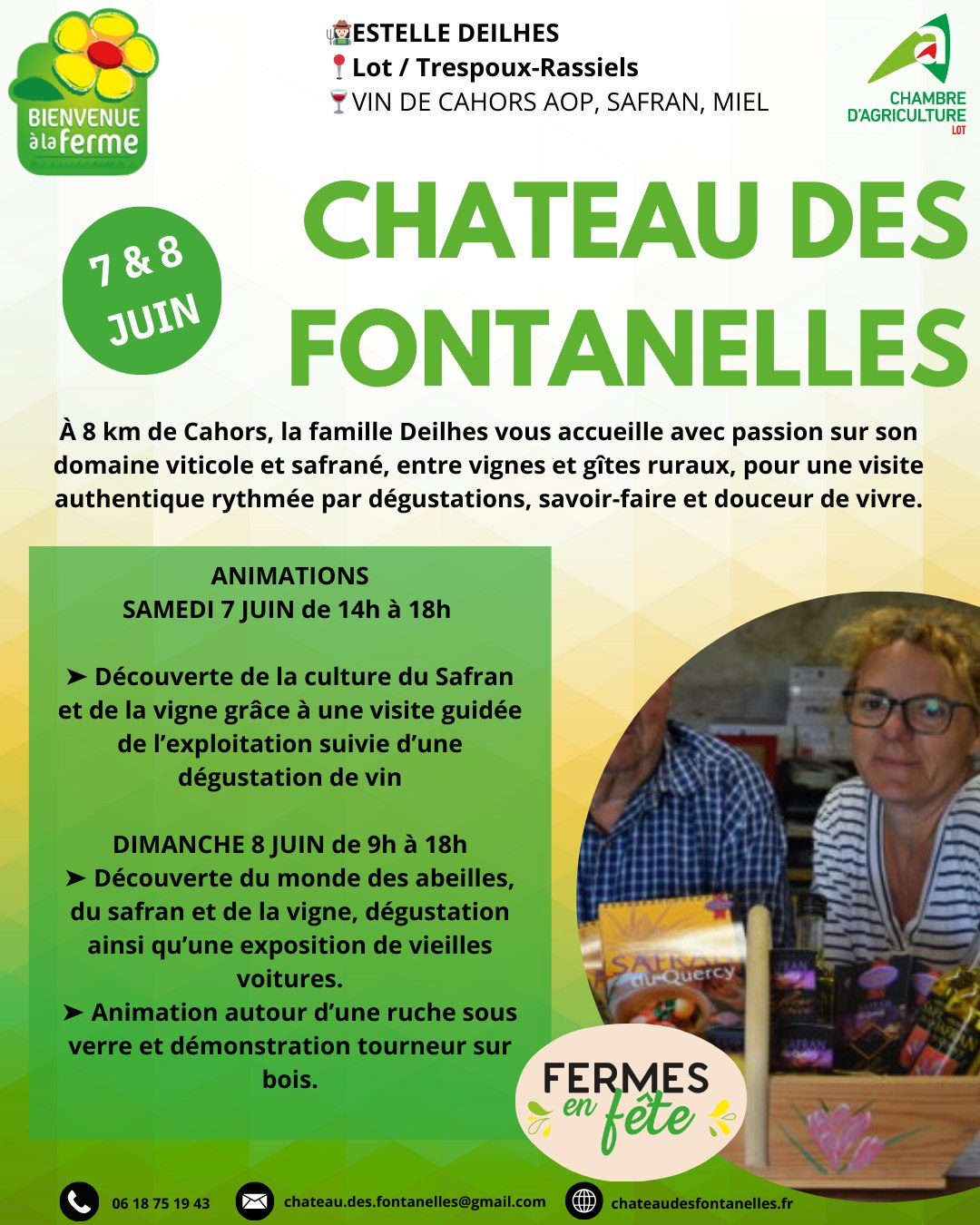 Fermes en Fête: Château des Fontanelles, Trespoux-Rassiels - photo 4