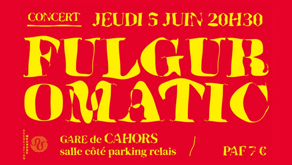 Concert à la gare de Cahors: Fulguromatic
