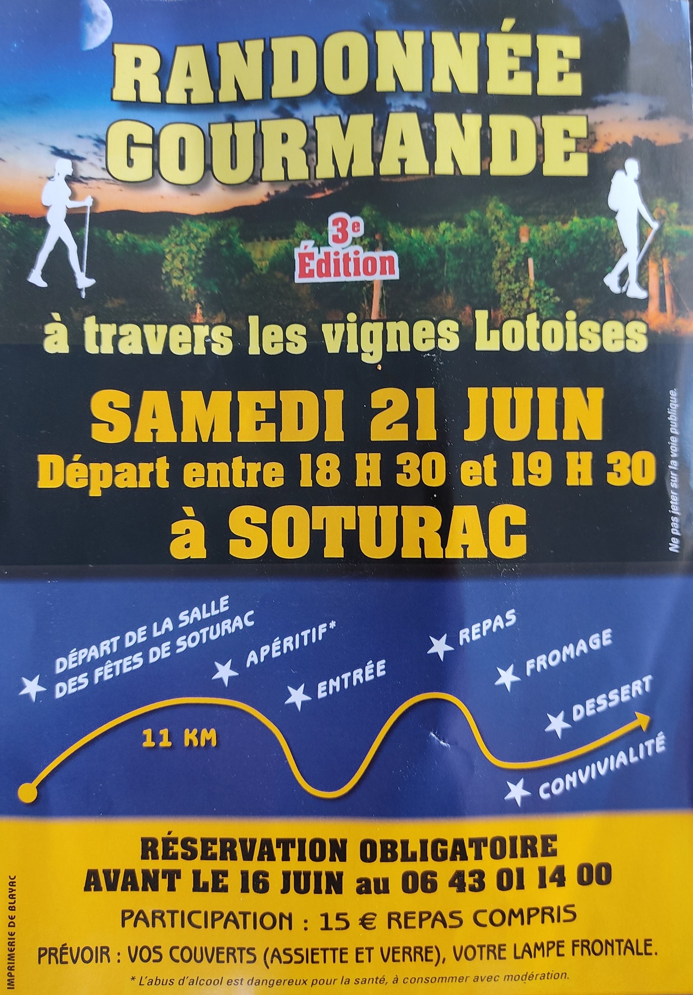 Randonnée gourmande à Soturac