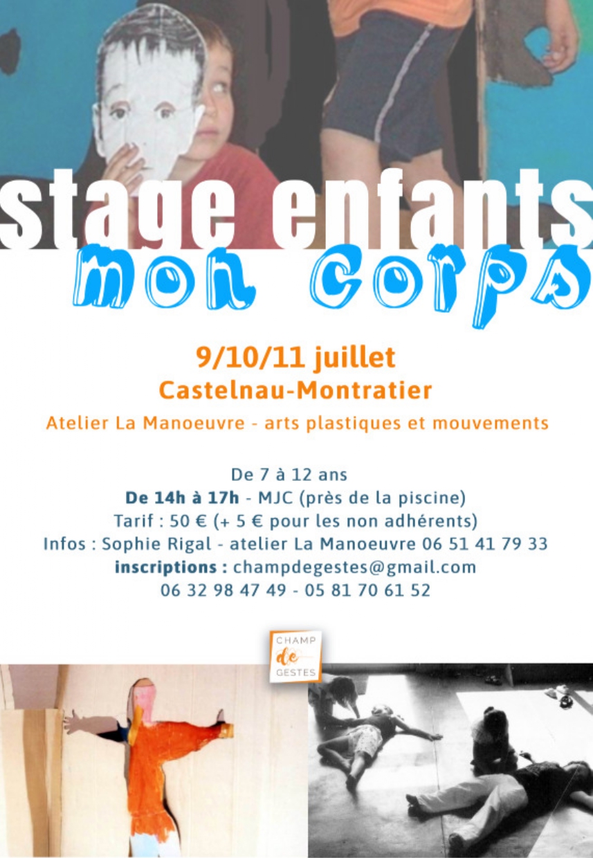 Stage de danse pour enfants avec Champ de Gestes