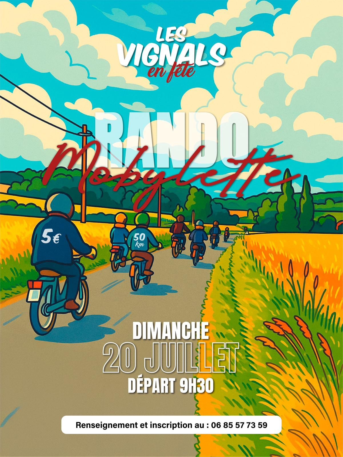 Rando Mobylettes aux Vignals