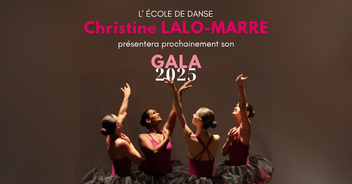 Gala de danse de l'école de danse Christine Lalo-Marre