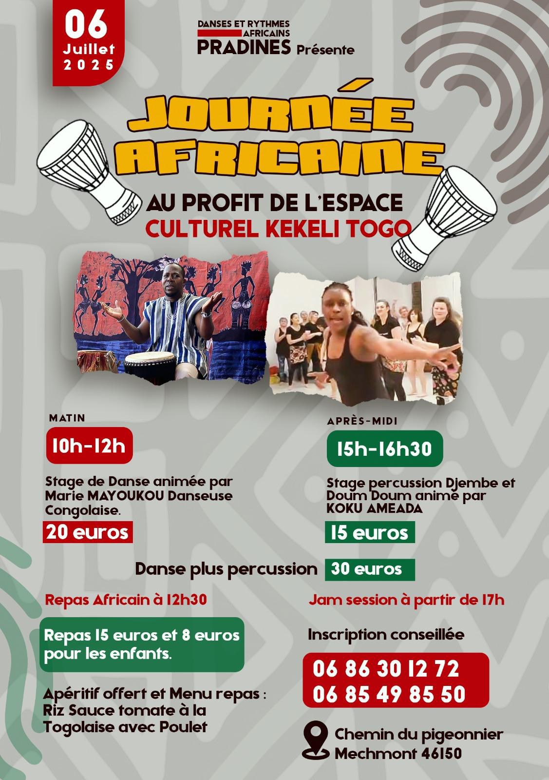 Journée africaine par Danses et Rythmes Africains Pradines