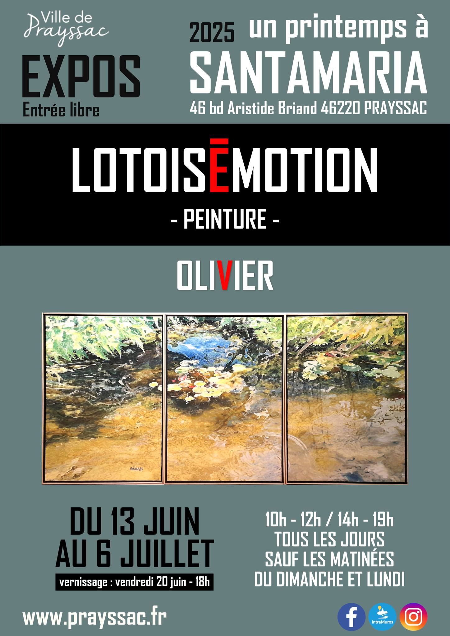 Exposition à Santamaria: "Lotois'Emotion"