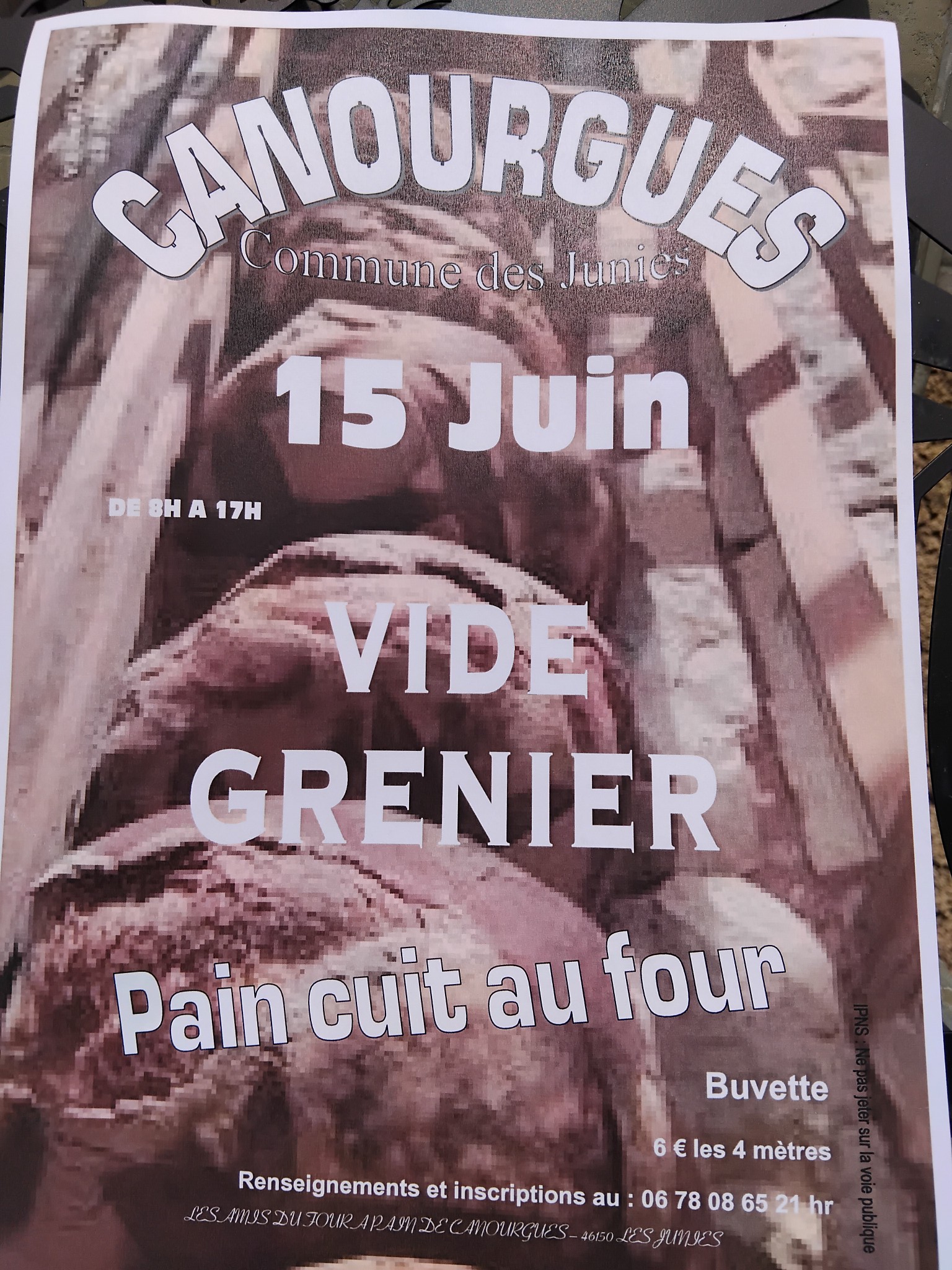 Vide-greniers et fête du pain à Canourgues