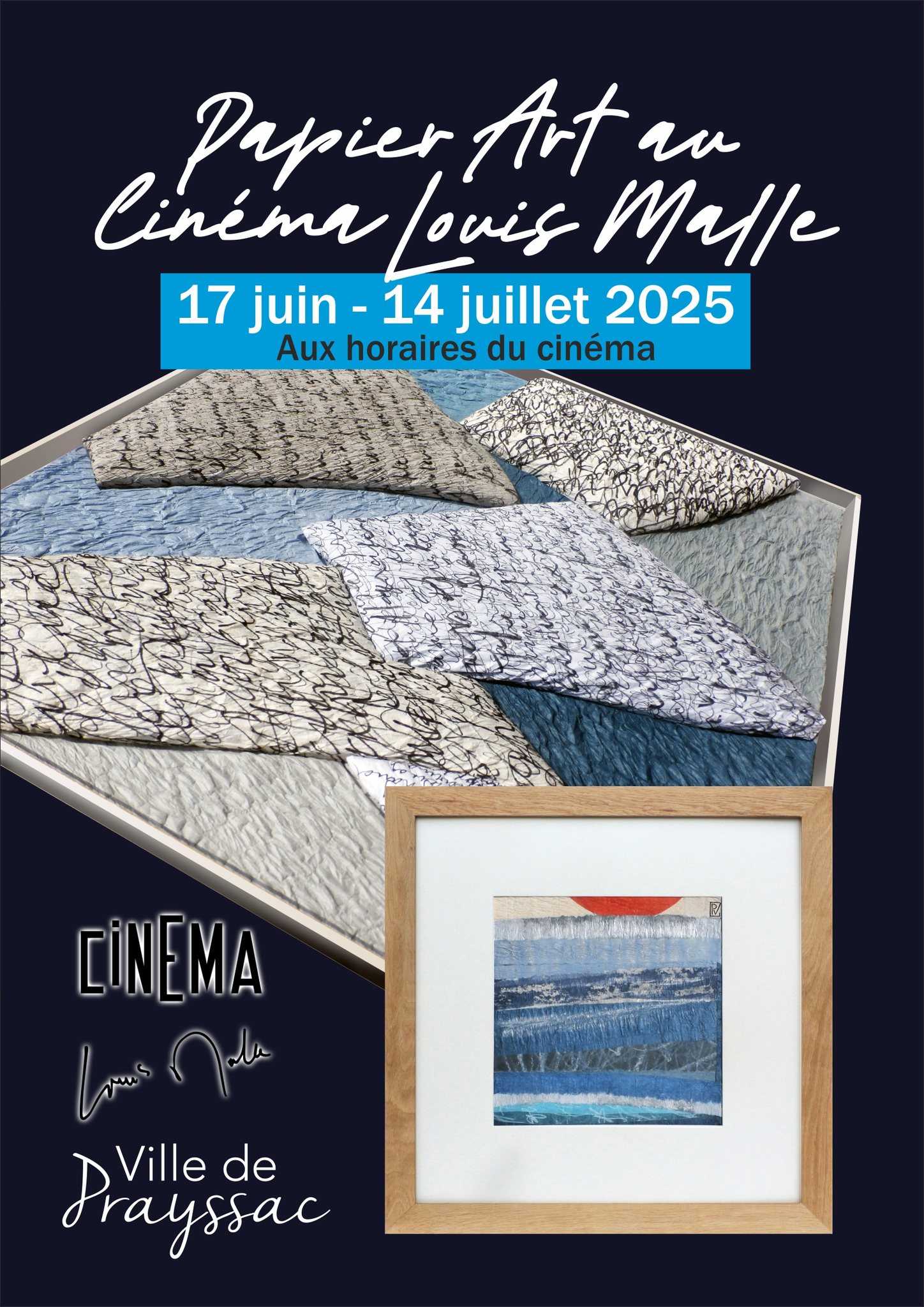 Exposition au cinéma: "Papier Art"