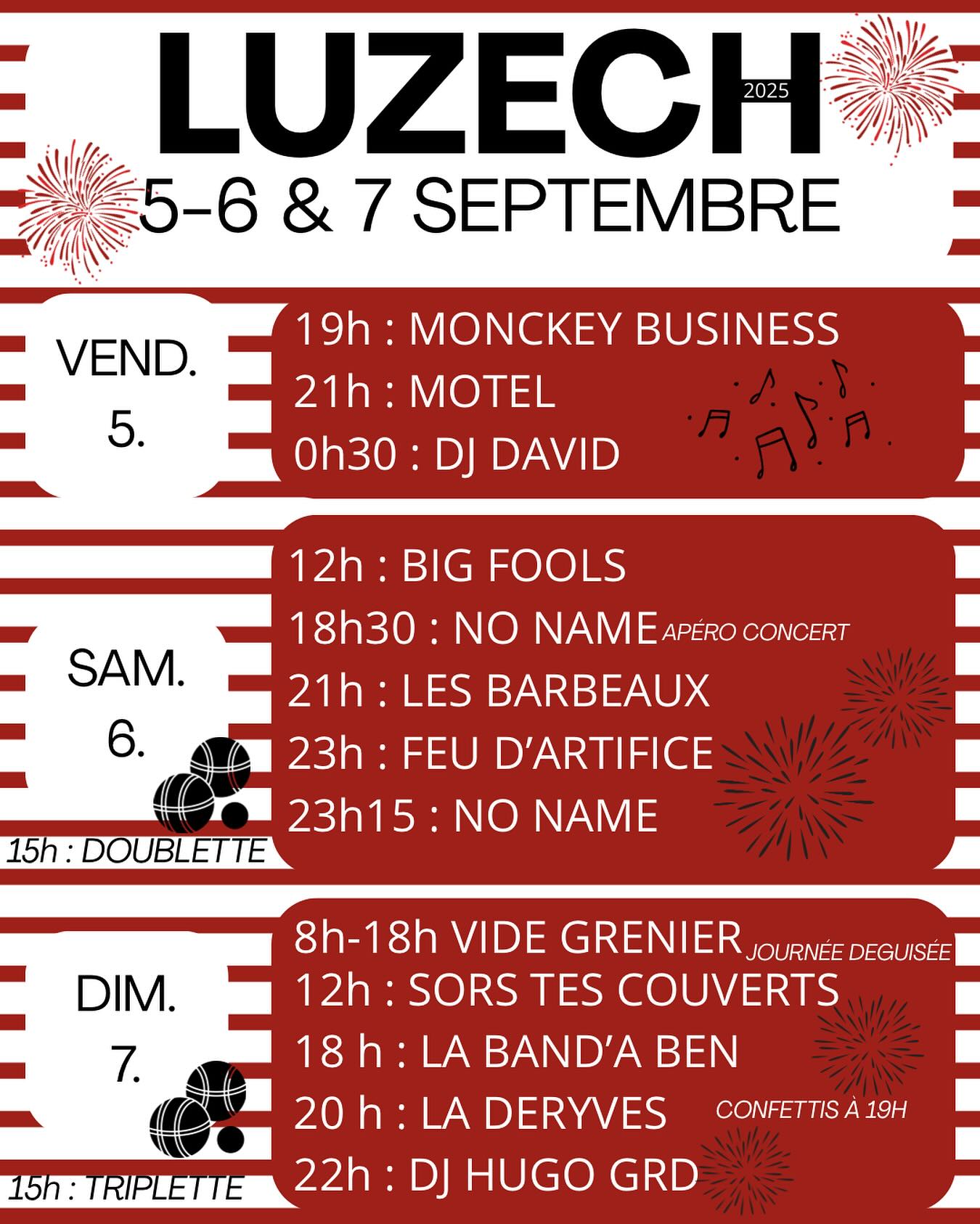 Fête votive de Luzech