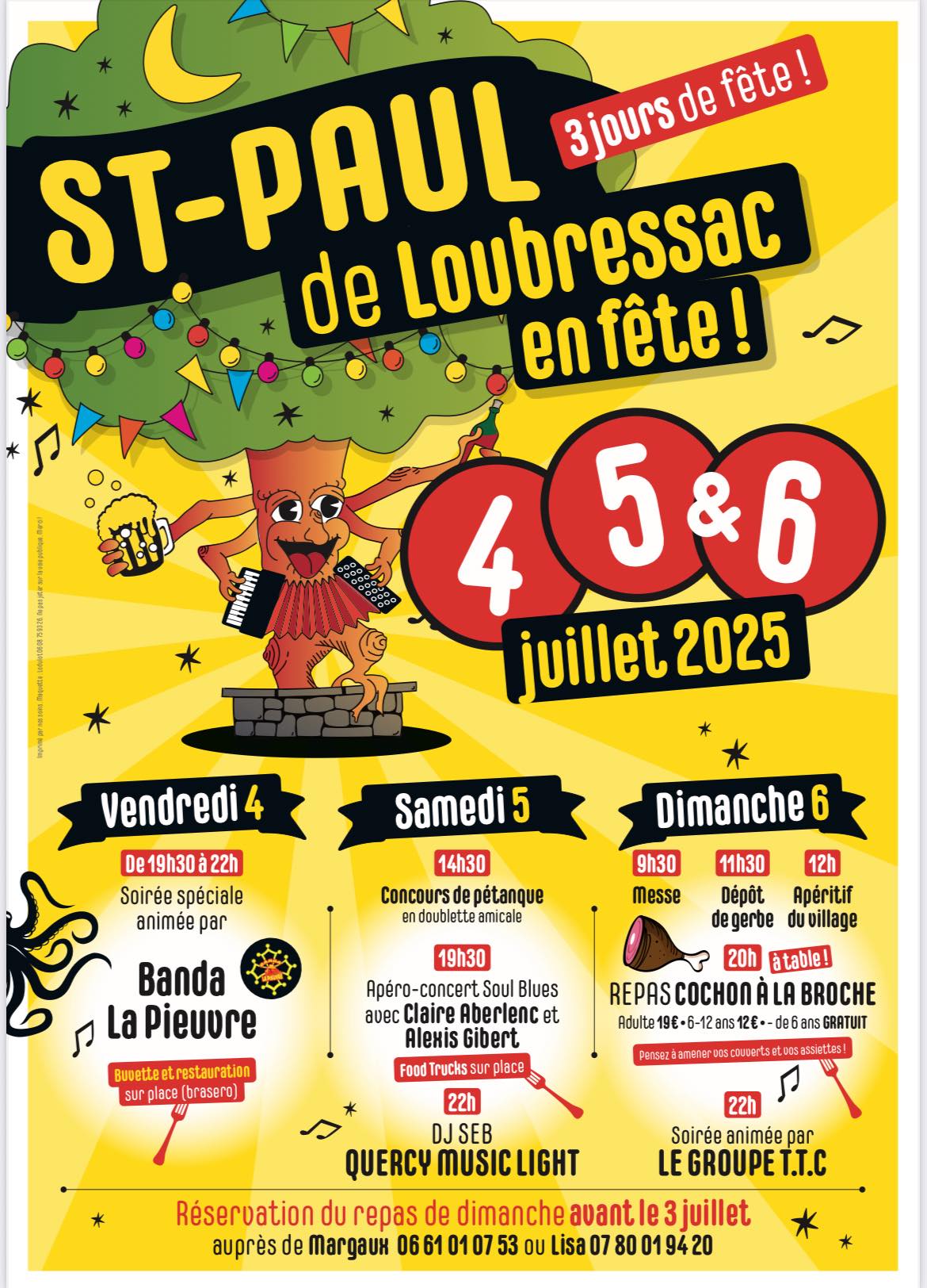 Fête Votive de Saint-Paul-de-Loubressac