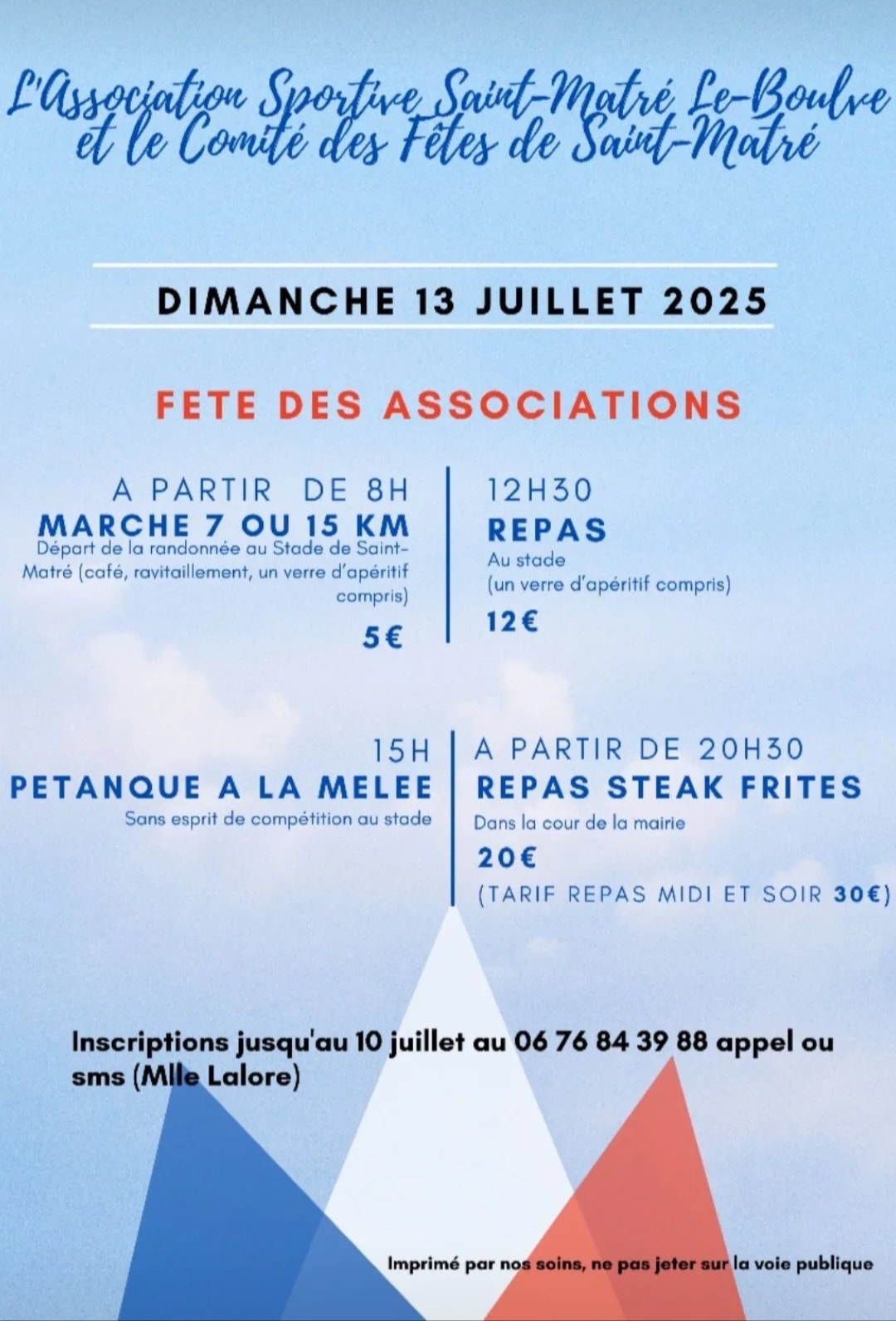 Fête des associations à Saint-Matré