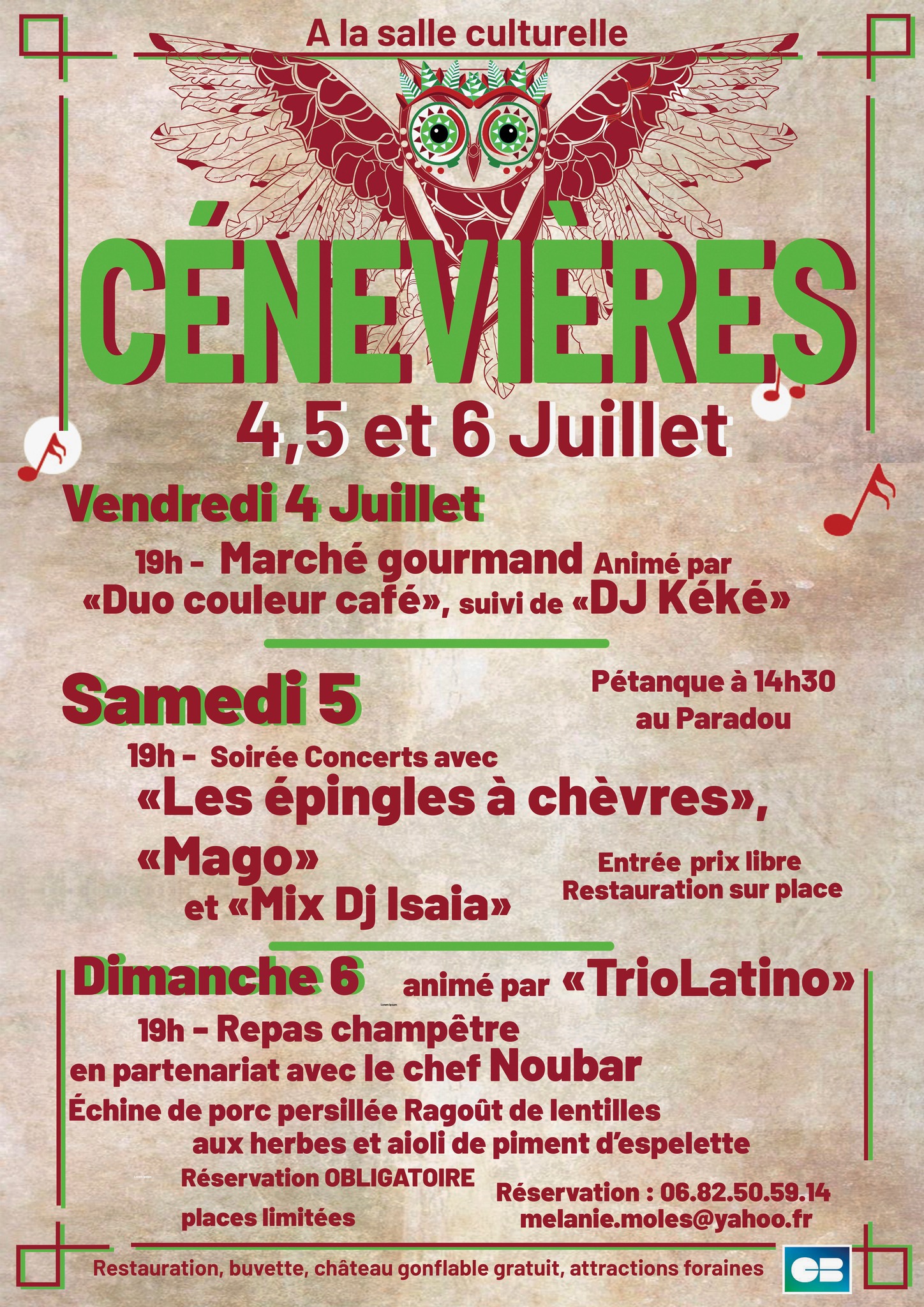 Fête Votive à Cénevières
