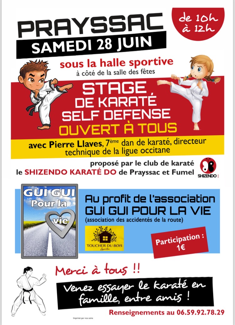 Stage de Karaté à Prayssac