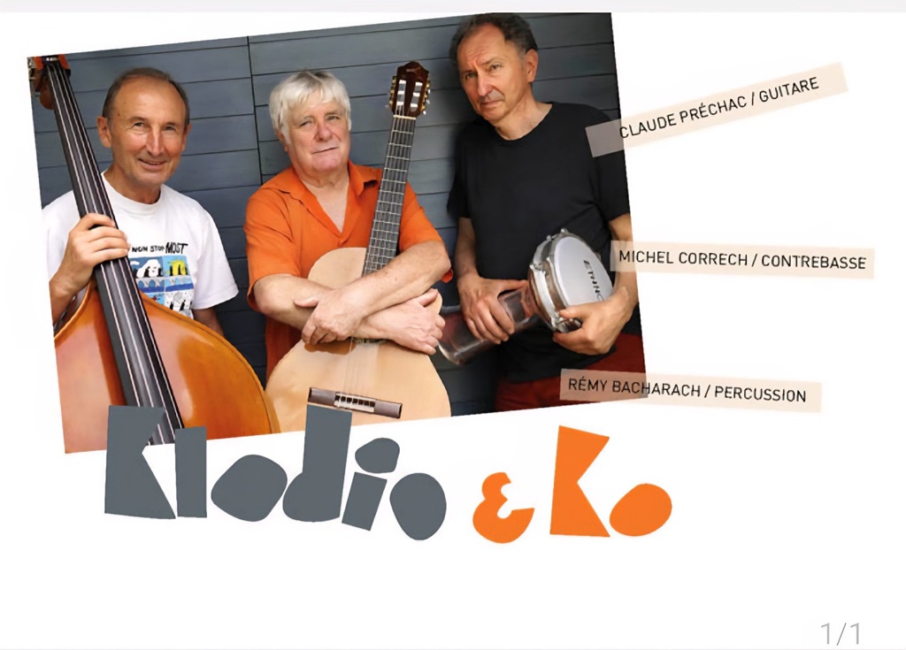 Concerts au Bistrot Belles Vues à Calvignac : Klodio & Ko