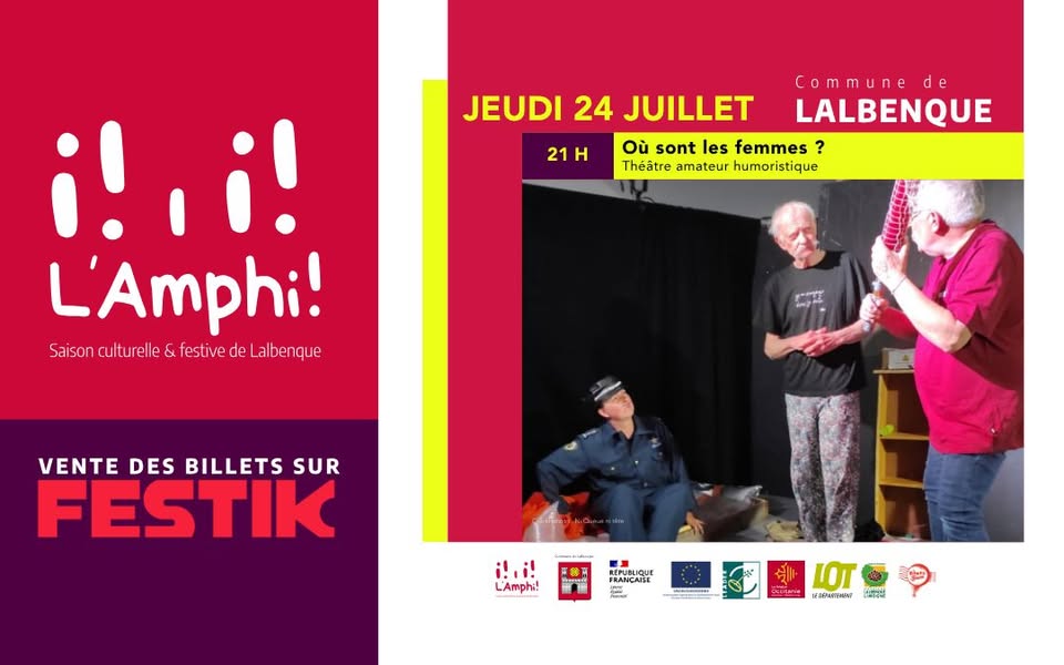 L'Amphi de Lalbenque: "Où sont les femmes?"