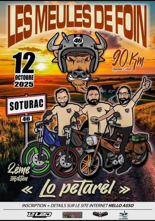 Balade en mobylette: Lo Petarèl