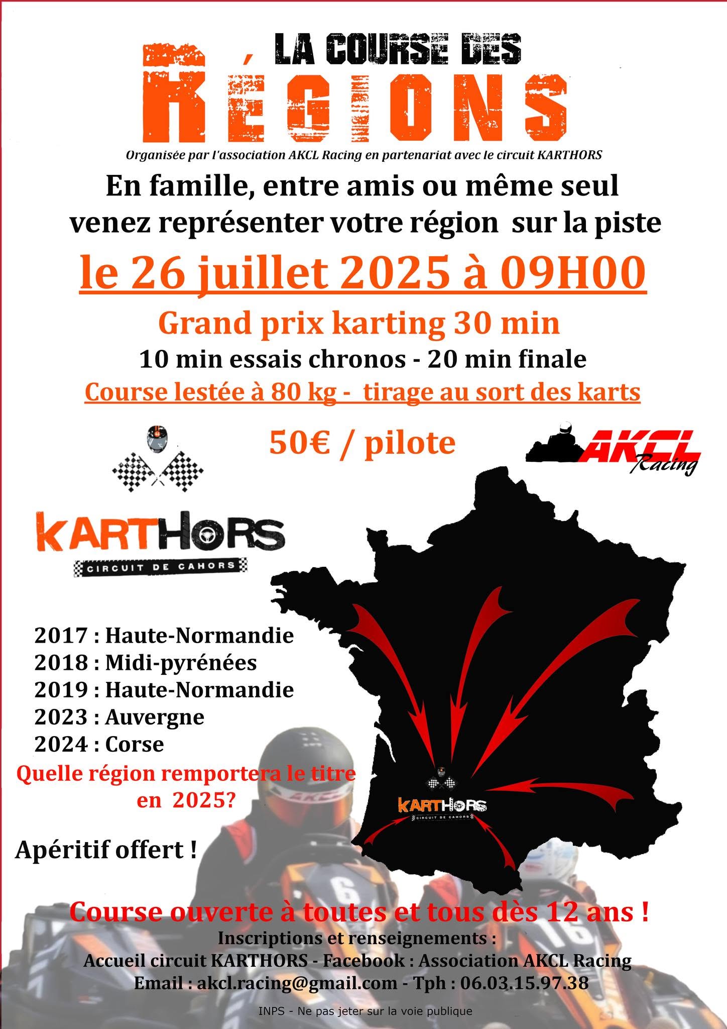 La Course des Régions à Karthors