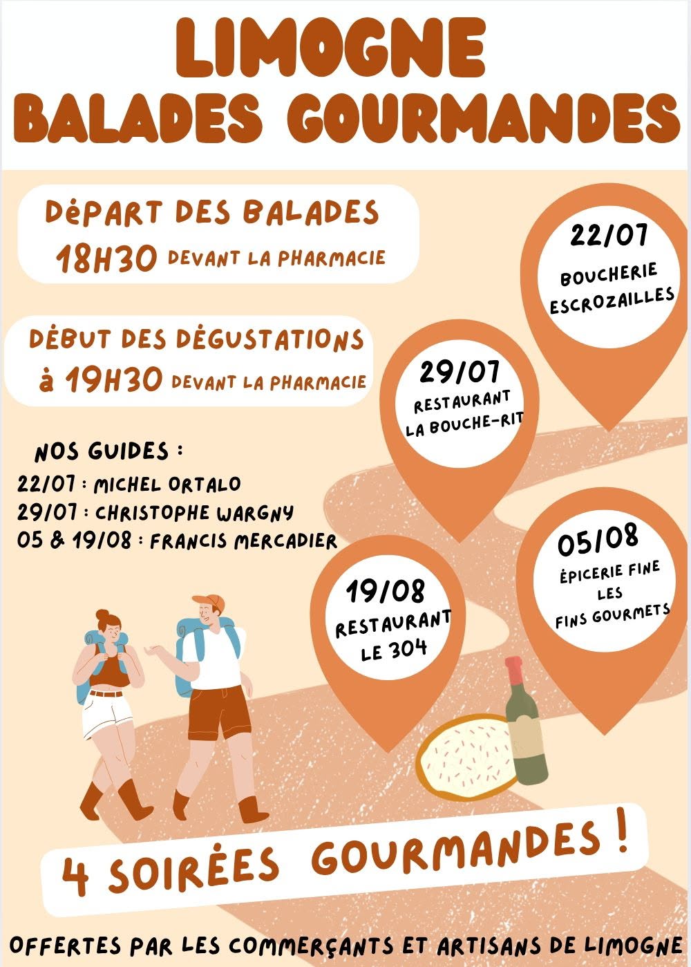 Balade guidée & dégustation de produits locaux