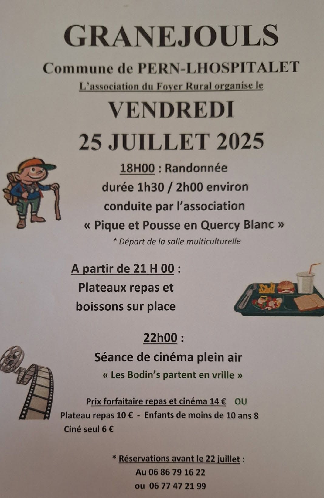 Rando-ciné à Granéjouls