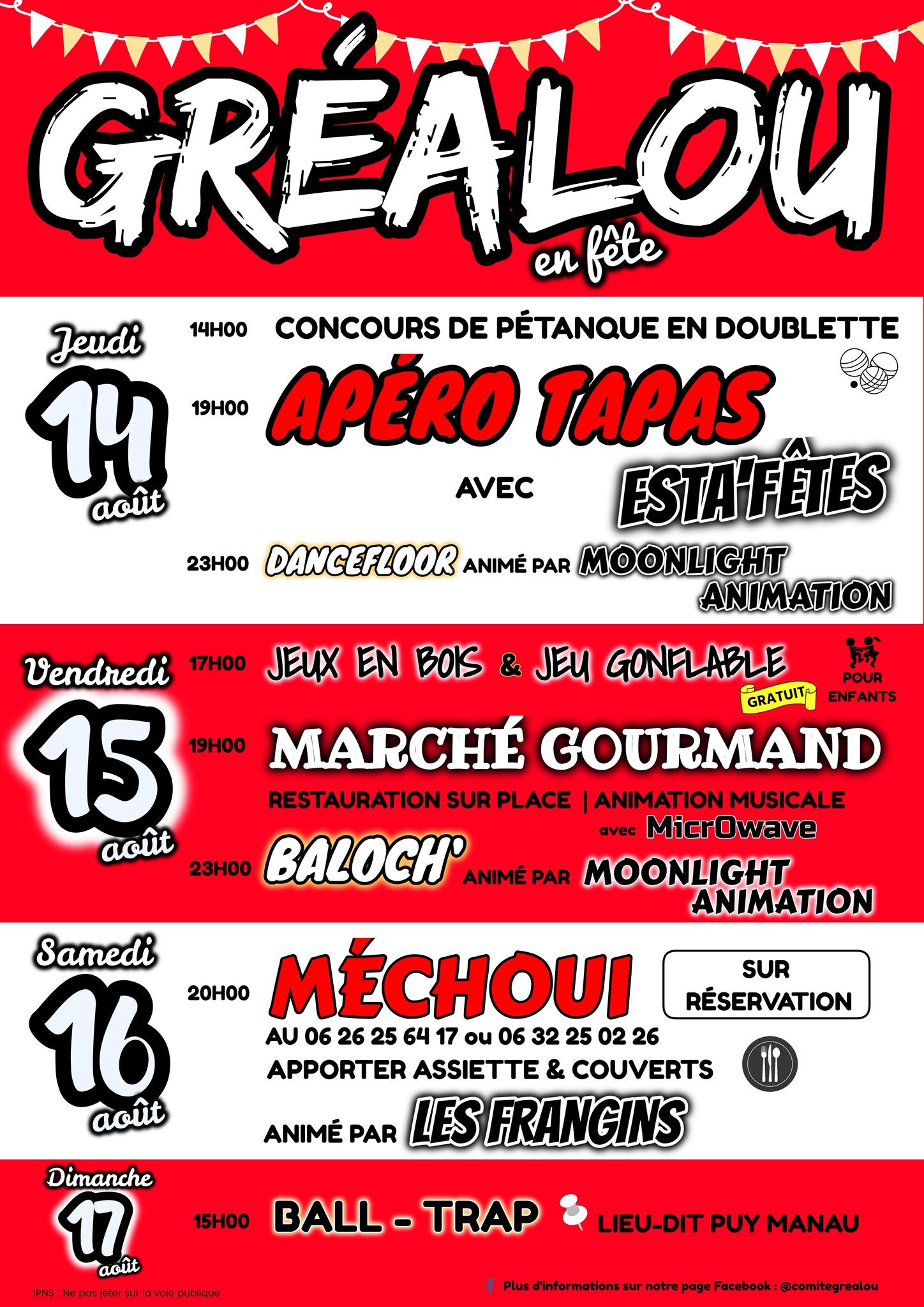 Fête Votive de Gréalou