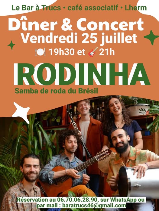 Concert au Bar à Trucs: Rodinha
