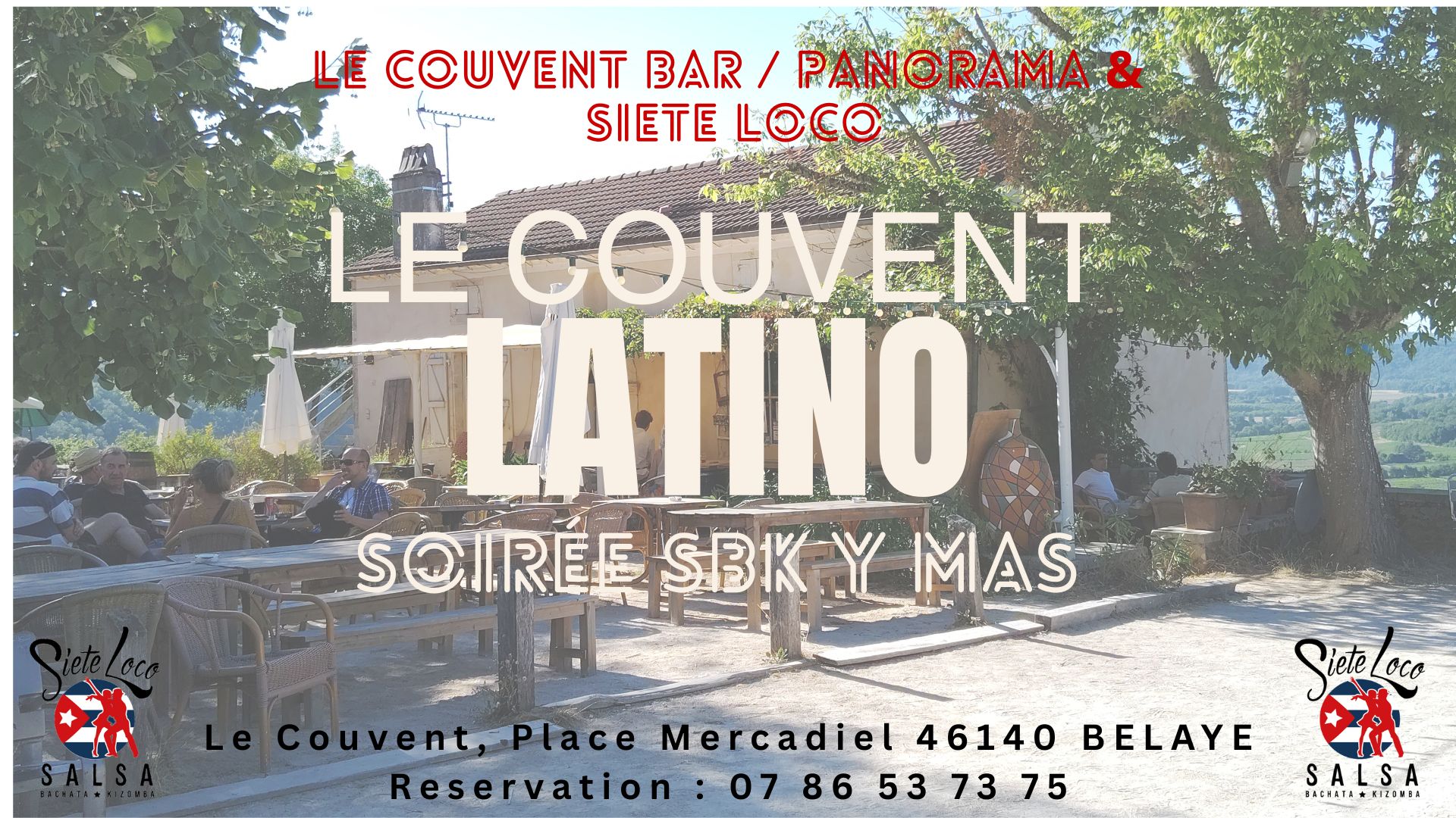 Soirée SBK y más au Couvent