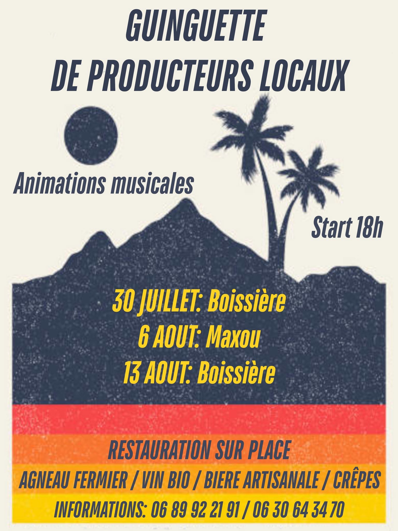 Guinguette des producteurs locaux