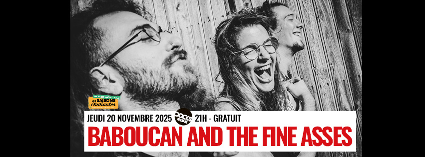 Concert aux Docks : Baboukan and the Fine Asses