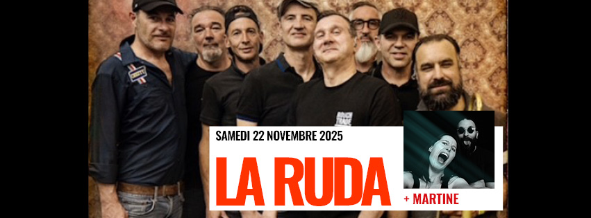 Concert aux Docks : La Ruda + Martine