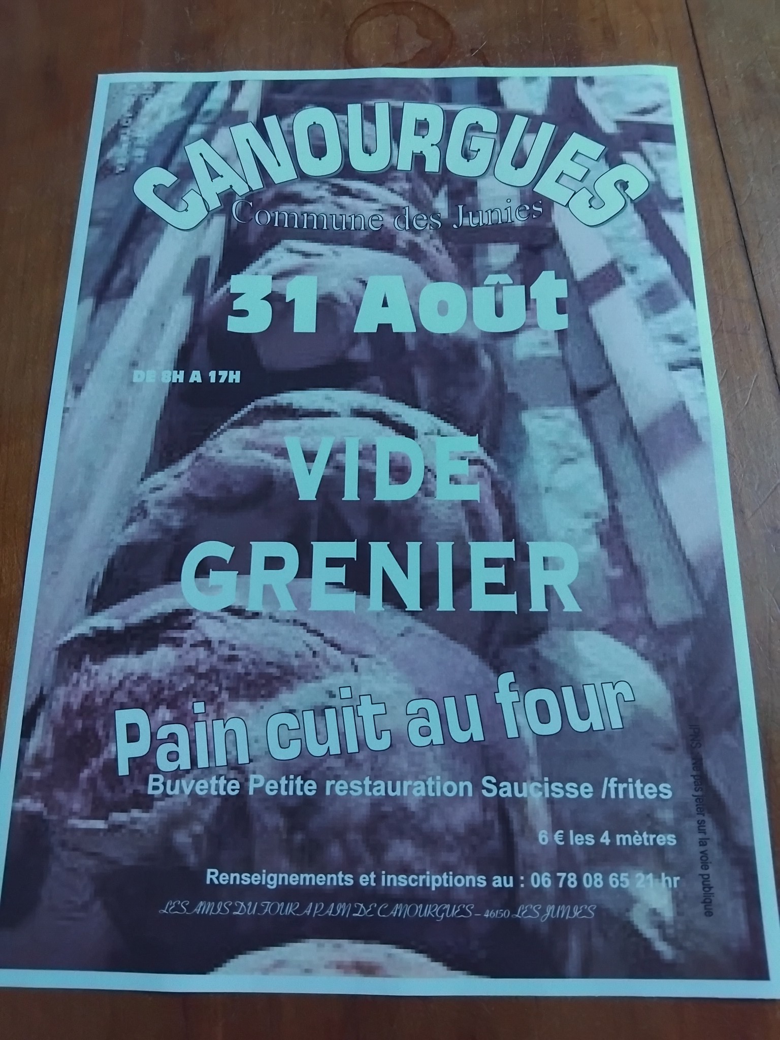 Vide-greniers à Canourgues (Les Junies)