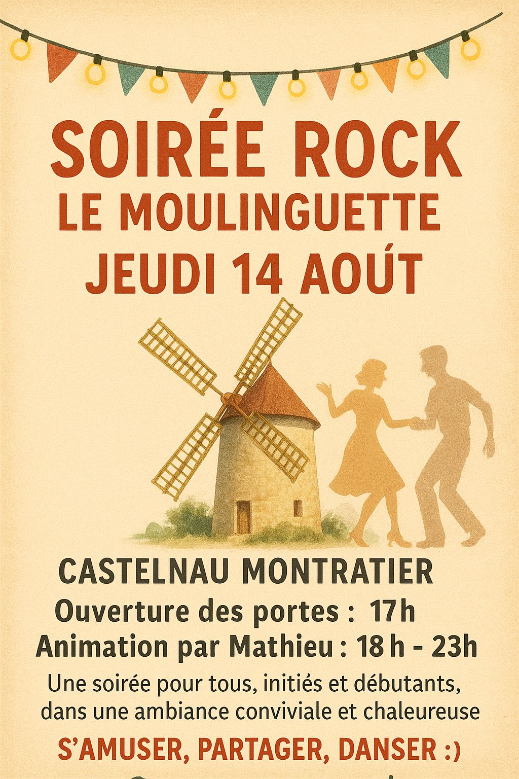 Soirée rock au Moulinguette