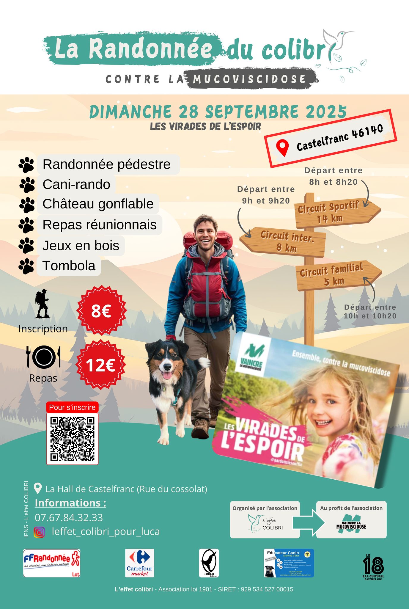 La randonnée du colibri 2025