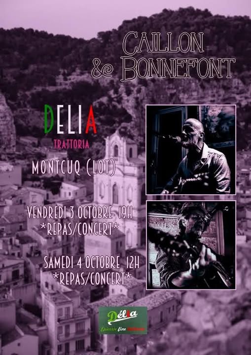 Octobre Rose chez Délia : repas concert