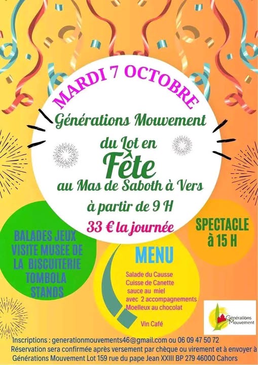 Générations Mouvement en fête