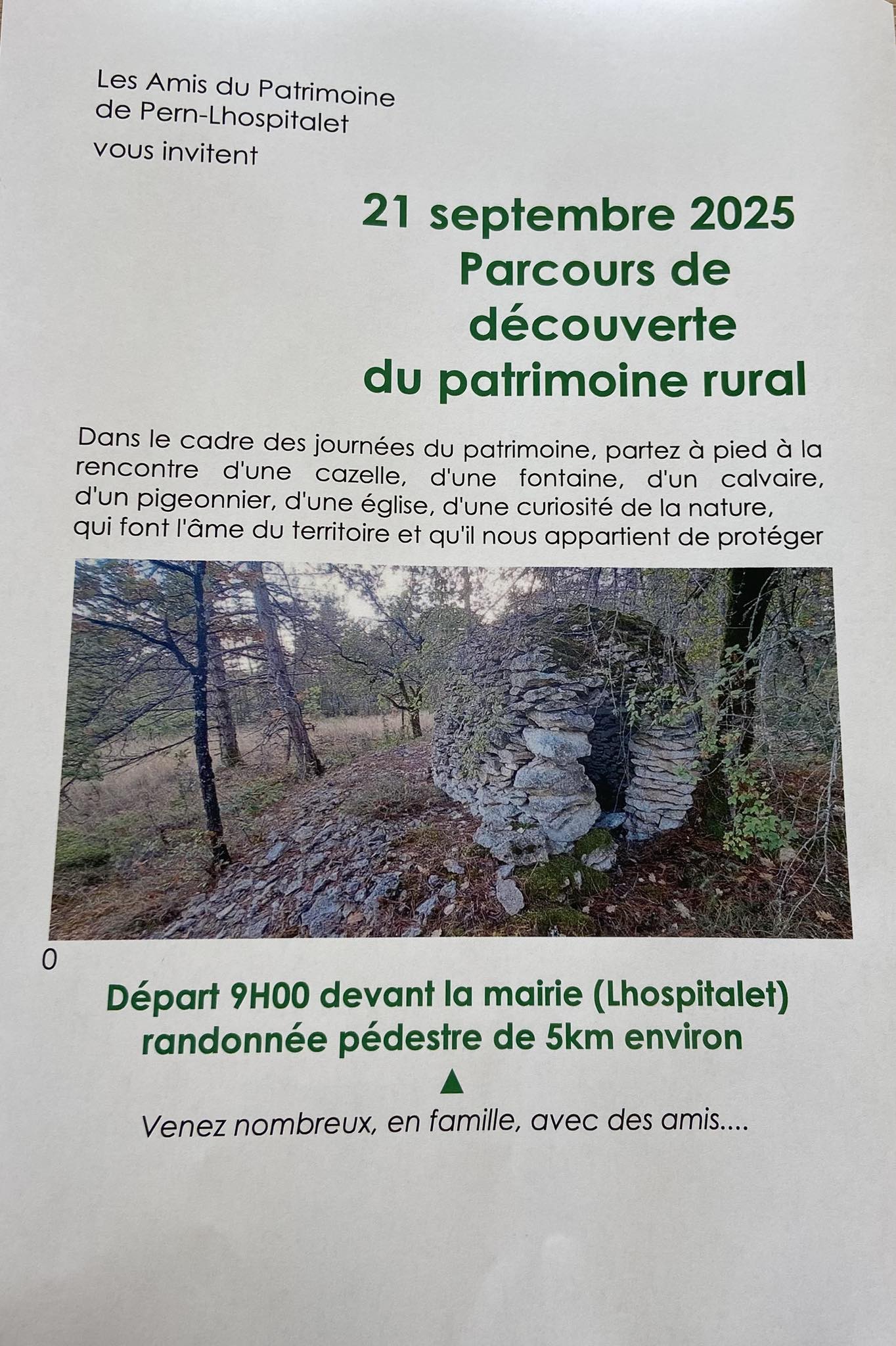 Parcours de découverte du patrimoine rural