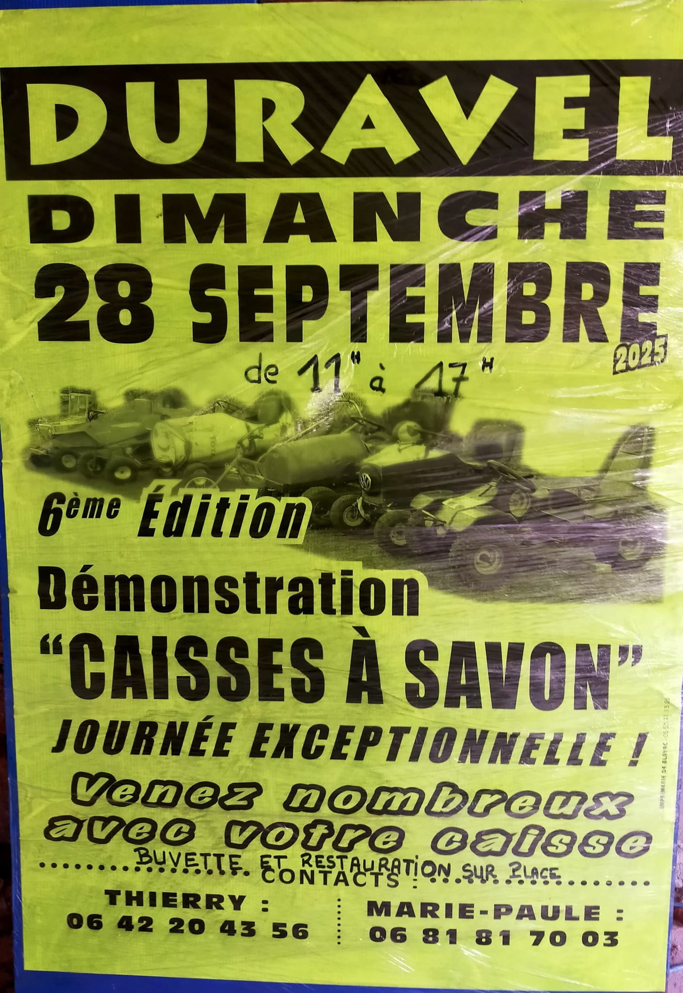 Course de caisses à savon à Duravel