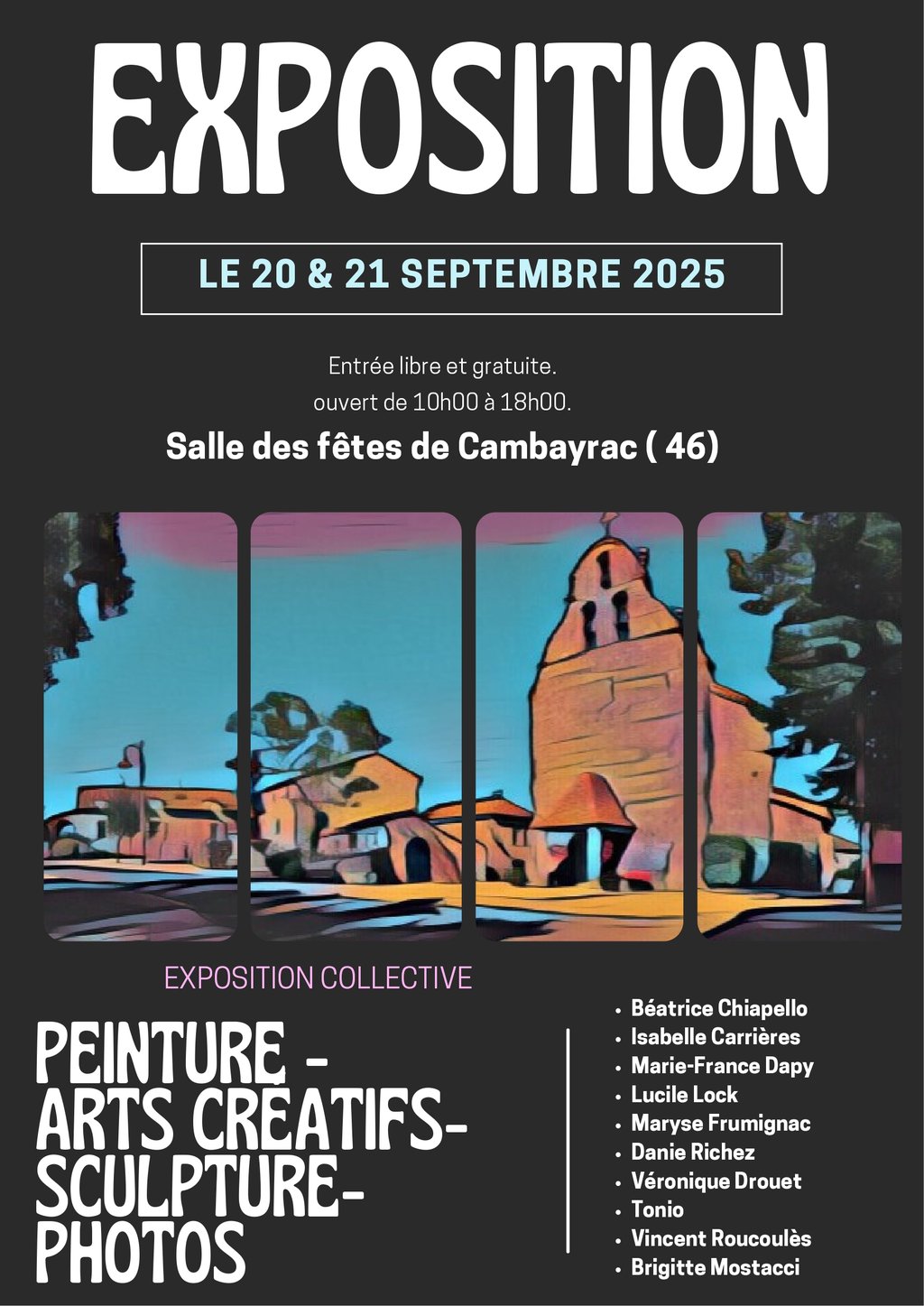 Exposition à Cambayrac